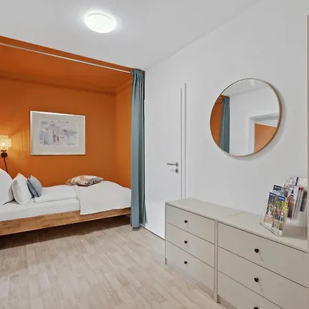 Maisuites Sperling - Zentrale Mit Boxspringbett, Kaffeevollautomat, Wlan & Seitlichem Seeblick