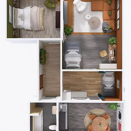 Apartmán Maisuites Sperling - Zentrale Mit Boxspringbett, Kaffeevollautomat, Wlan & Seitlichem Seeblick