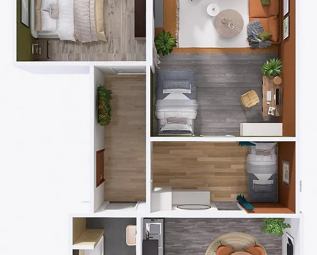 Apartmán Maisuites Sperling - Zentrale Mit Boxspringbett, Kaffeevollautomat, Wlan & Seitlichem Seeblick